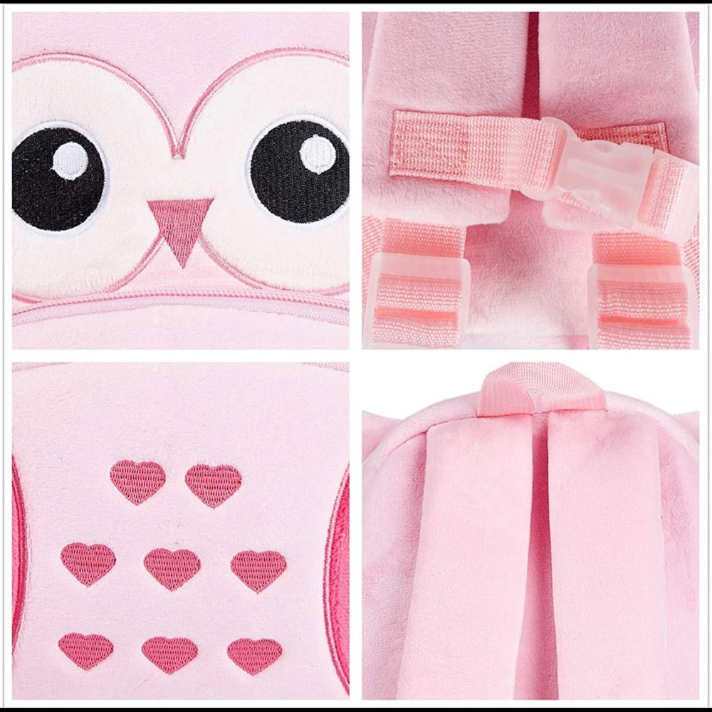 Cute Kids Toddler Backpack Plush Toy Animal Cartoon Children Bag for 2~5 Years - Picture 5 of 7